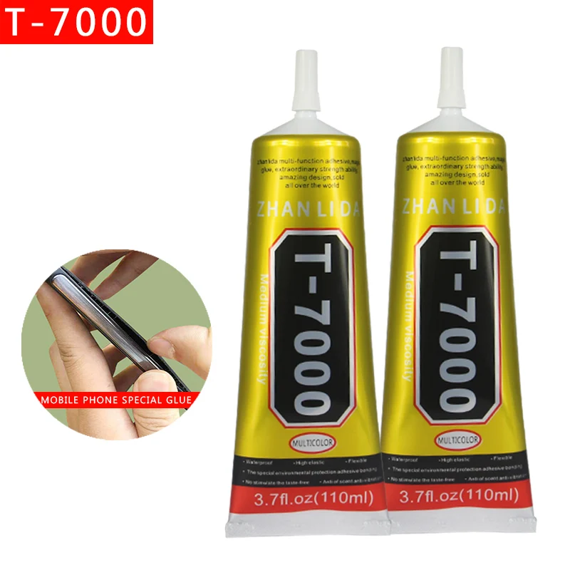 1 Tube Black T7000 Glue 110ml Super Adhesive Cell Phone Touch Screen Repair Frame Sealant Diy Tools Tool Diy Tool Tooltool Repair Aliexpress