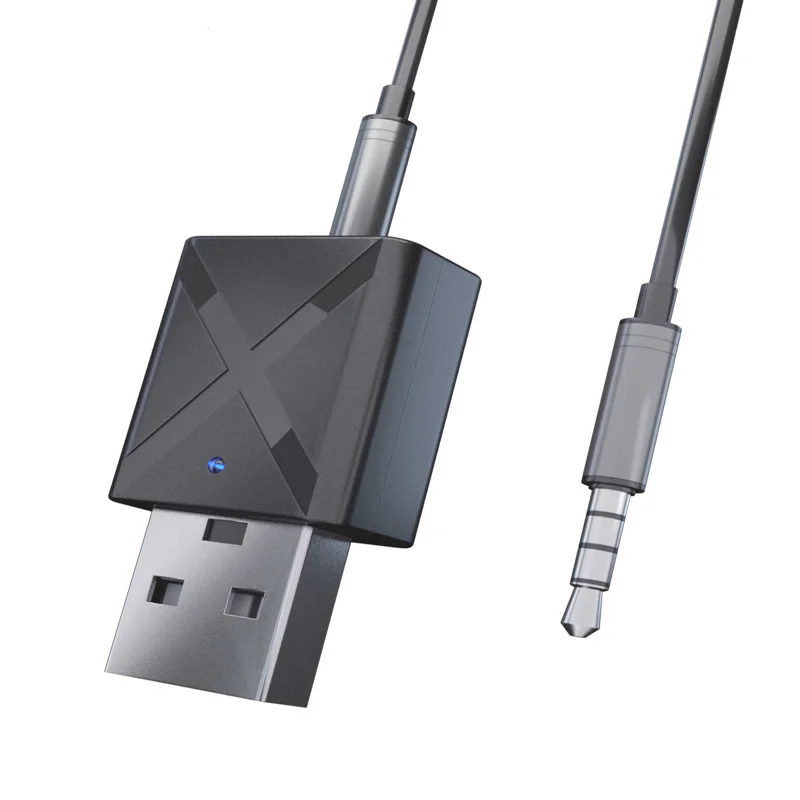 Bluetooth 5,0 аудио приемник передатчик 3,5 мм AUX Стерео адаптер стерео беспроводной Bluetooth для автомобиля ПК ТВ Беспроводной адаптер