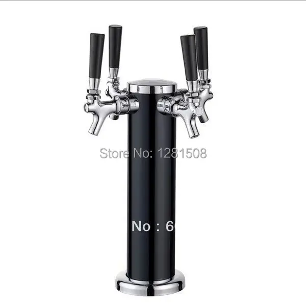 four 4 tap stainless