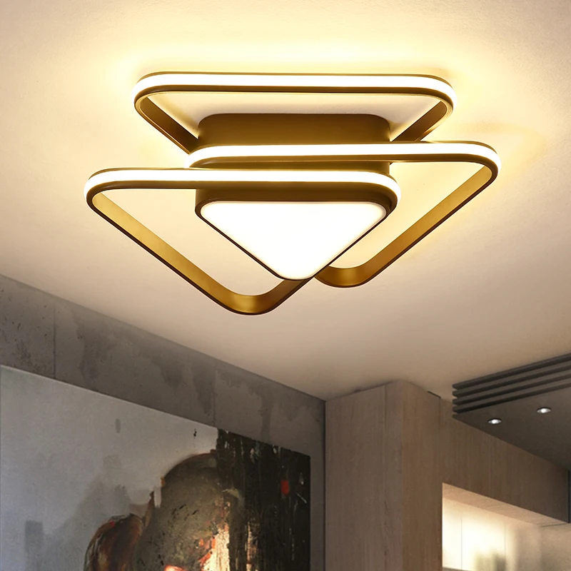 

Modern Simple led lamp Creative LED ceiling lights for living room Aluminum Acrylic ceiling lamp Bedroom Balcony home lighting