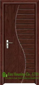 melhor 40mm De Espessura Folheado De Madeira Da Porta Para Villa Residencial, Swing Tipo De Porta, Dentro & Fora A Abertura Da Porta De Entrada, MDF Porta De Madeira