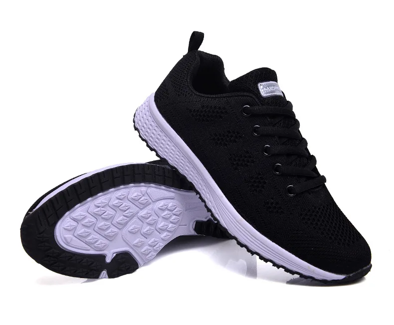2018 - Women- casual- shoes- fashion- breathable- Walking -mesh- lace- up- flat -shoes -sneakers- women - tenis- feminino- Fast -delivery (35)