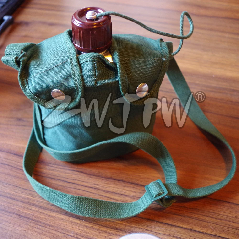 Garrafa de Água tipo 78 Chaleira com Estanho Bagunça Exército Chinês Multy Funcional Camping cn - 101207 3 Louça para ar livre