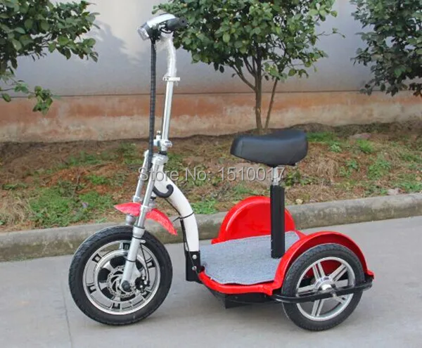 Powerful bigger rear wheel 3 Wheels Electric scooter adult