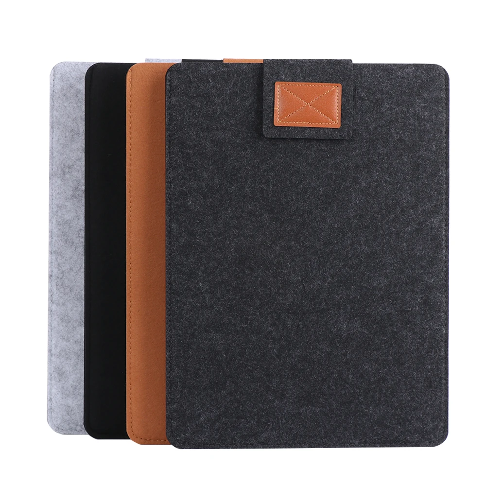 

Portable Laptop Sleeve Bag Case Wool Felt Anti-scratch Cover for Macbook Retina Ultrabook Notebook Tablet PC Home Office Storage