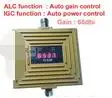 Impulsionador de Sinal Interfer à Estação Cdma Repetidor Agc - Mgc 800mhz 850mhz Nenhum Base 5w 37dbm 85dbi 10 Online shopping