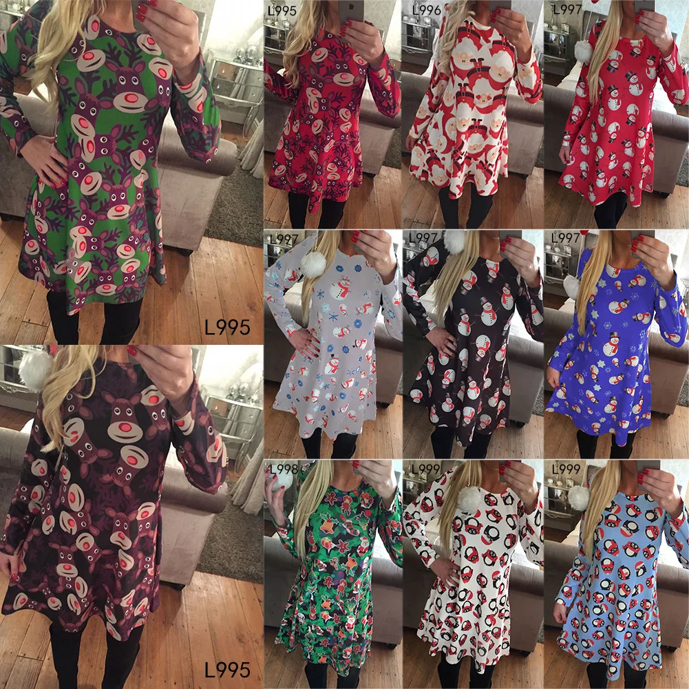 ladies novelty christmas dresses
