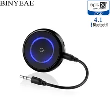 Binyeae Bluetooth 4.1 Aptx low latency CSR8670 RCA Aux 3.5mm Music Transmitter Receiver Wireless home stereo audio TV Adapter