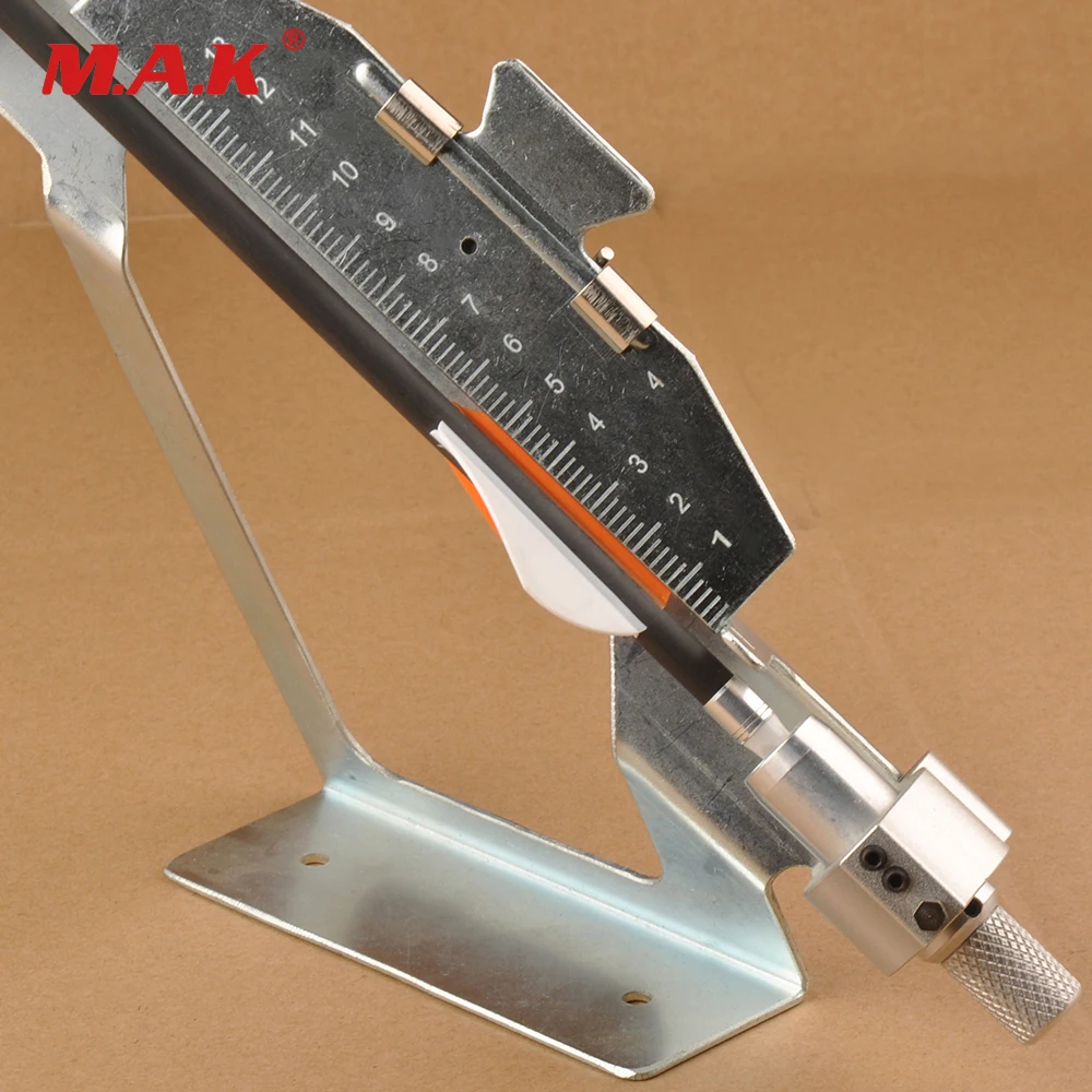 Adjustable Steel Fletching Jig Stick Feather Bonding Device DIY Arrows