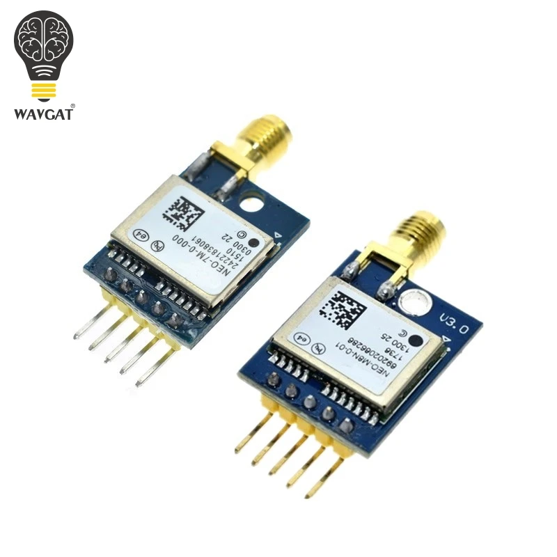NEO 6M 7M двухсторонний GPS Мини модуль M8N Спутниковое позиционирование
