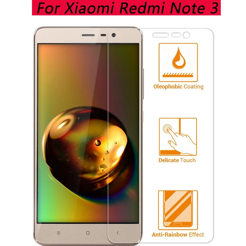 2.5D Arc edge Clear HD lucent безопасности закаленное Стекло для Xiaomi Redmi Note 3 стекла Экран