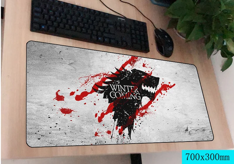 Game of Thrones mouse pad gamer 700x300mm notbook mouse mat large