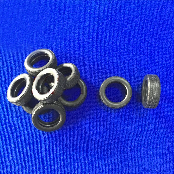 

8PCS Simulation Wheel Tire Anti-collision Column D39*14mm Tires Anti-crash Bar for DIY Boats/Nautical Models Spare Parts