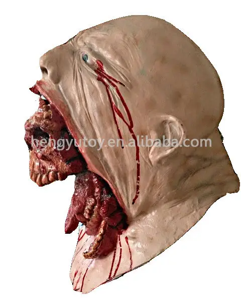 

2013 Hot Selling Realistic Full Head Carnival Mask Celebrations Party Adult Cap Zombie Mask