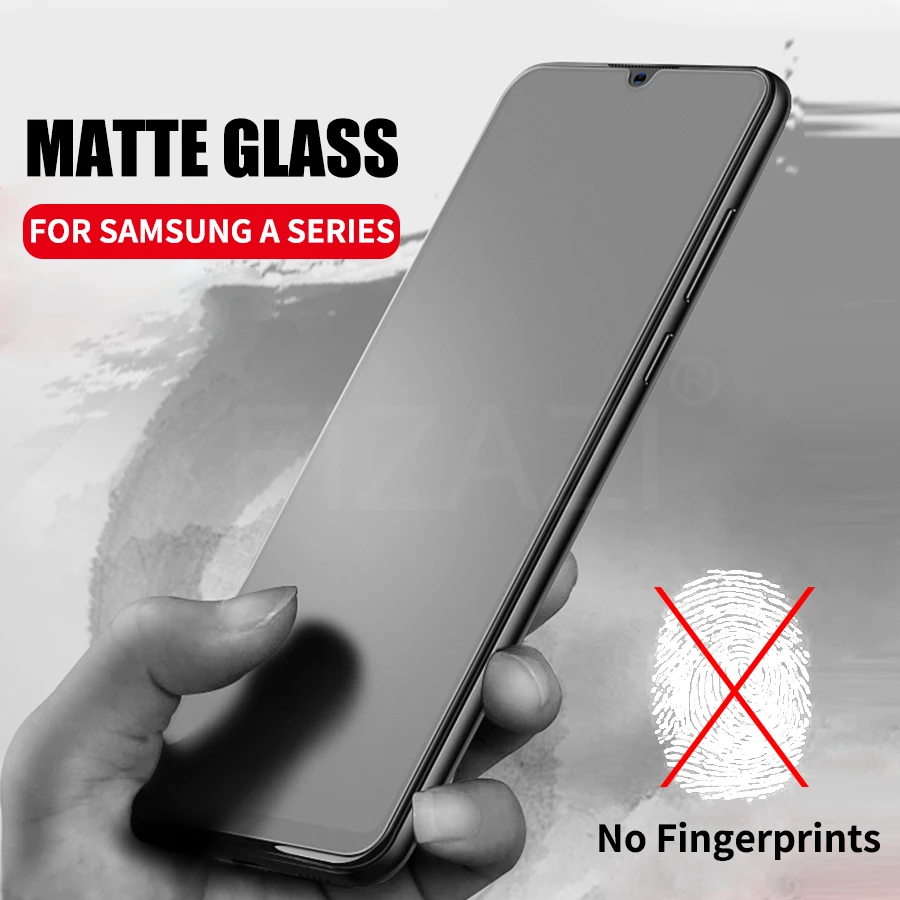 

Fizazi 2.5D 9H Matte Frosted Tempered Glass For Samsung Galaxy A30 A50 A60 A70 A80 A90 Glass Film For Samsung Galaxy M10 M20 M30