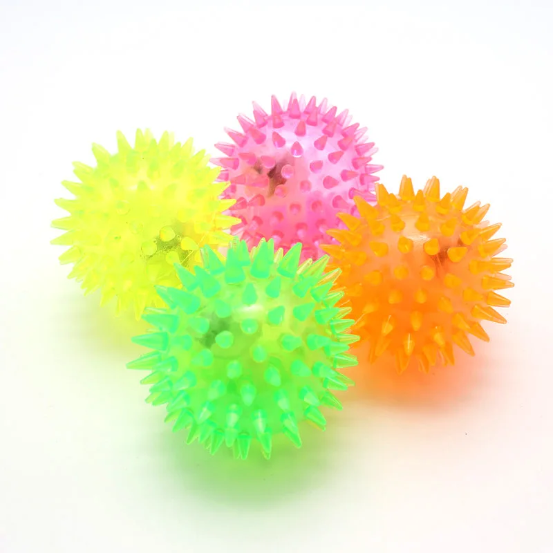 Hot LED Light Elastic Rubber Flash Hedgehog Massage Stimulation Hand Bouncing Ball Pet Products Fitness Massage Roller Ball Hot LED Light Elastic Rubber Flash Hedgehog Massage Stimulation Hand Bouncing Ball Pet Products Fitness Massage Roller Ball