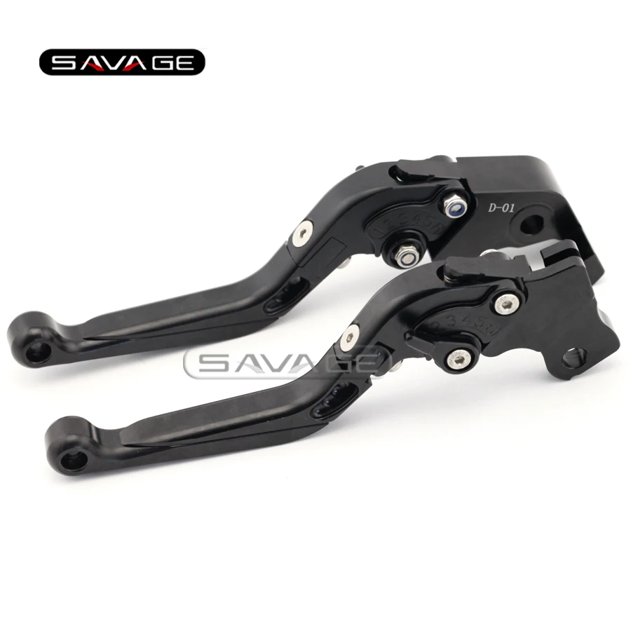 

For DUCATI HYPERMOTARD 821 SP 2013-2014 Black Motorcycle Accessories Adjustable Folding Extendable Brake Clutch Levers