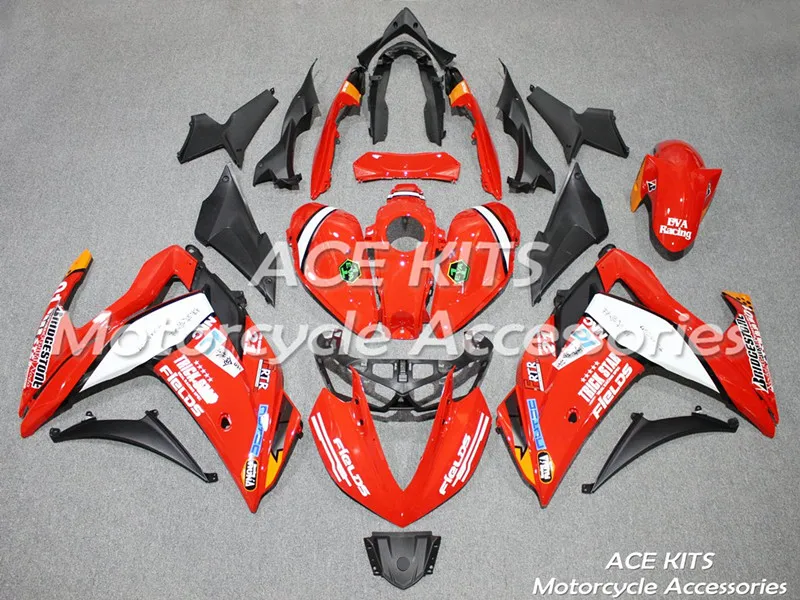 Мотоциклетный обтекатель abs для Yamaha R25 R3 инъекции кузова всех видов цвета № 114