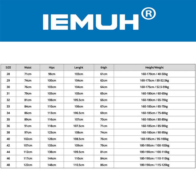 IEMUH/Новинка лидер продаж мужские классические джинсы для отдыха в деловом стиле