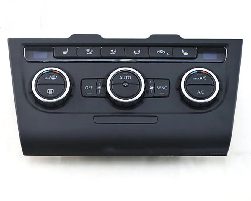 

Climatronic Air Condition Control Switch Panel AC Seat Heater For V W Golf 6 MK6 VI With temperature display 5ND 907 044 C/E/G/J
