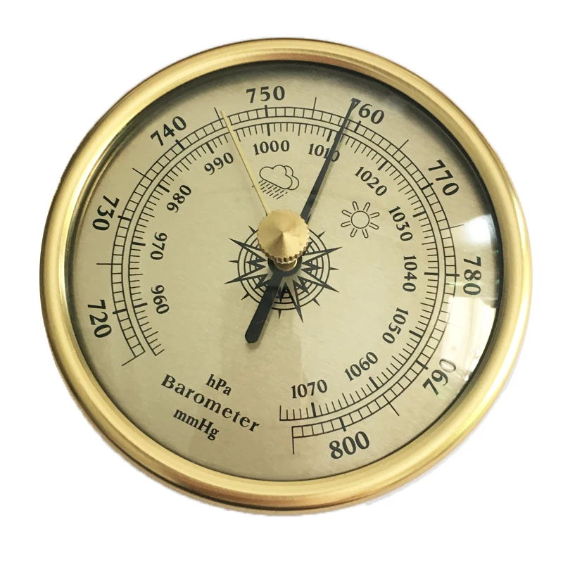 High Quality Free Shipping Precision Aneroid Barometer 72mm Diameter
