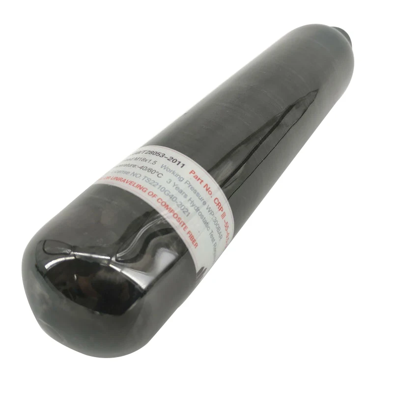 AC3050 Paintball PCP Air Gun 0.5L/ 500CC Air Tank Cylinders Gun For Diving 300bar HPA Tank Air Bottle Black M18*1.5 Thread Tank