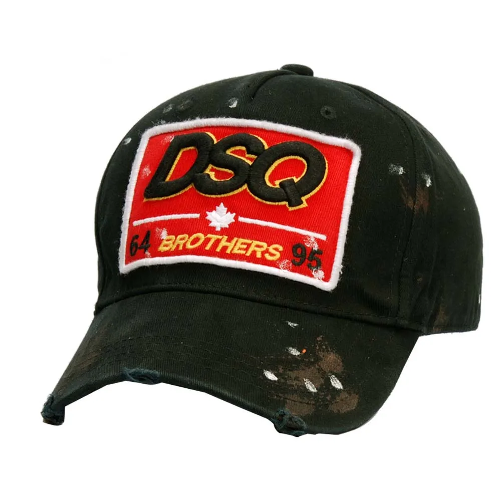 DSQICOND2 Высококачественная брендовая бейсбольная кепка s Trucker, кепка Casquette Homme для женщин и мужчин gorras plan, кепка s Snapback, кепка s Trucker, Кепка - Color: Black