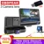 Dash cam 4.0 Pollici 3 Telecamere Lens dell’automobile dvr del Precipitare Della Macchina Fotografica tre Lenti Con Rear View Video Recorder Auto Registrator dvr 3 Vie