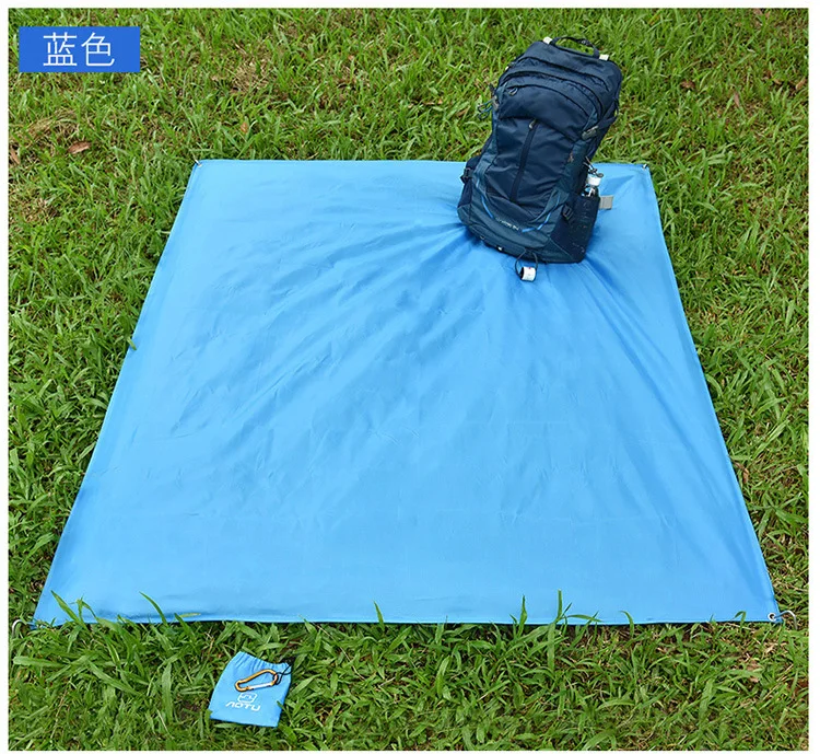 Сверхлегкий складной карманный коврик влагостойкое пляжное одеяло для пикника Кемпинг следа открытый тент брезент Компактный Легкий Многофункциональный
