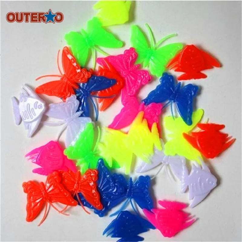 

OUTERDO 1 bag Assorted Colorful Plastic Clip Kids Bike MTB Mountain Road Cycling Bicycle Wheel Spoke Beads Decor