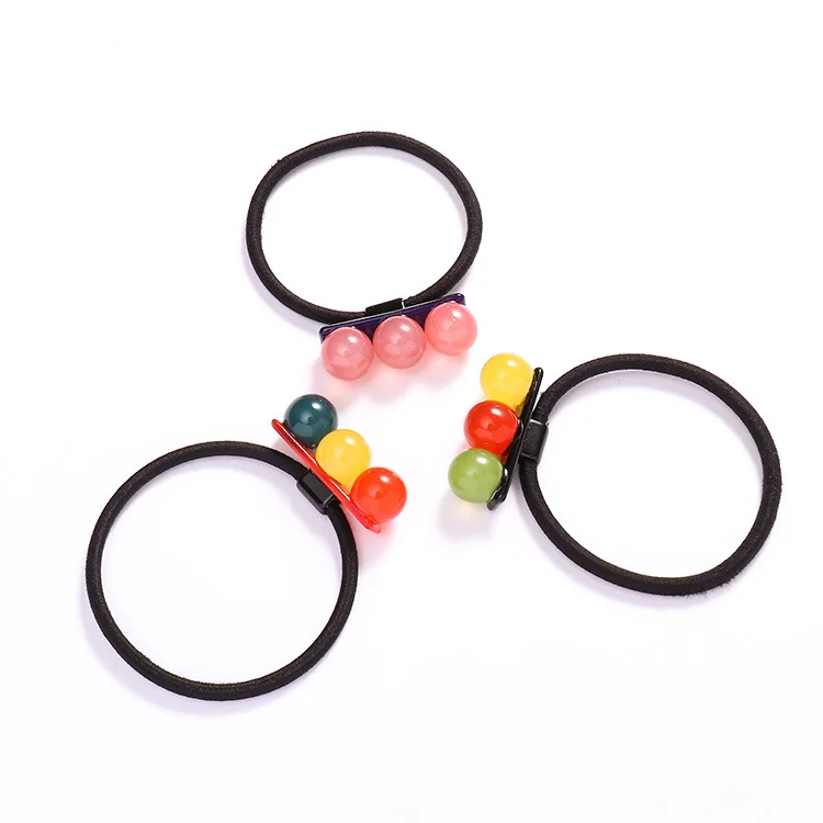 New arrival women lovely candy color jelly hair bands girl's fashion