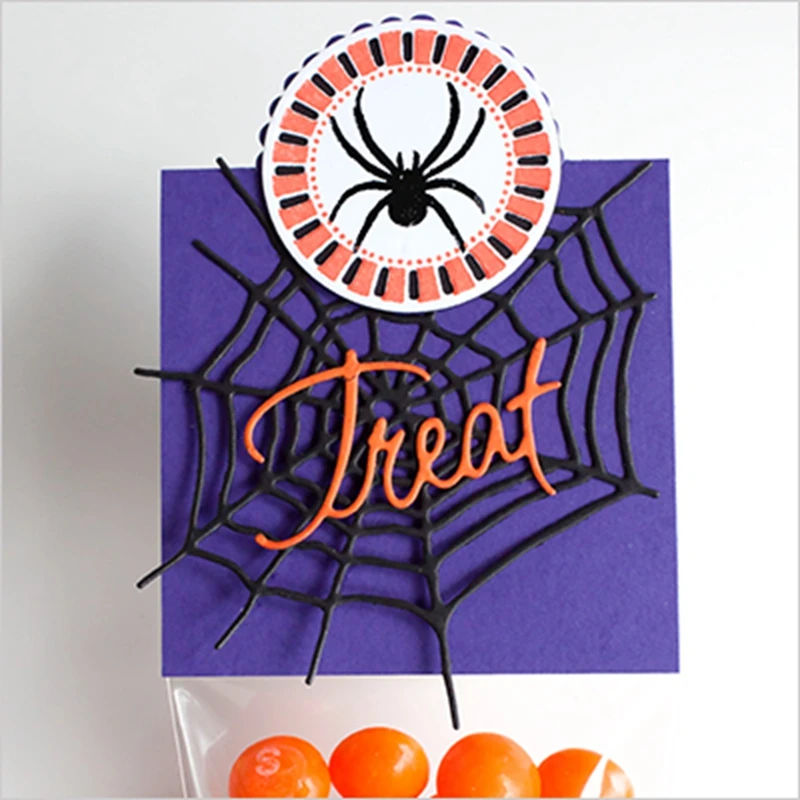

Halloween Trick Or Treat Eeek BOO Metal Cutting Dies For Photo Album Decorative Embossing DIY Paper Cards Die Cutting Template