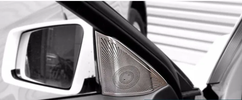2 шт. для Mercedes Benz W212 E Стайлинг автомобиля крышка автомобильных колонок защита