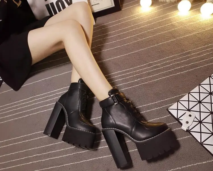 chunky heels boots (17)