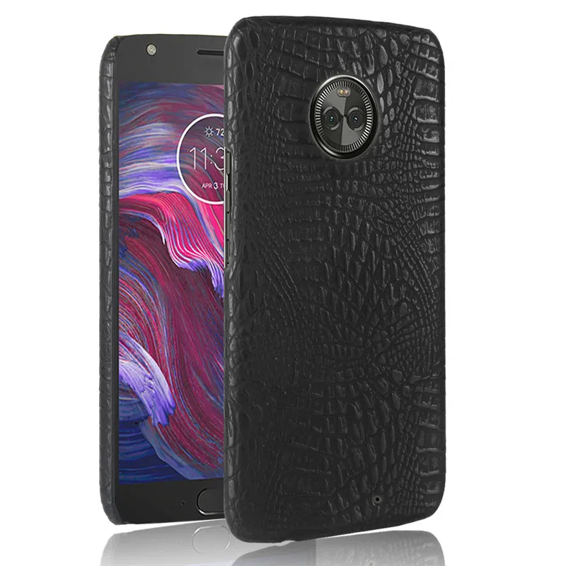 

For Motorola Moto X4 Case MotoX4 Hard PU Leather Back Cover Phone Case For Moto X4 X 4 4th XT1900 XT1900-1 XT1900-5/7 Case Cover