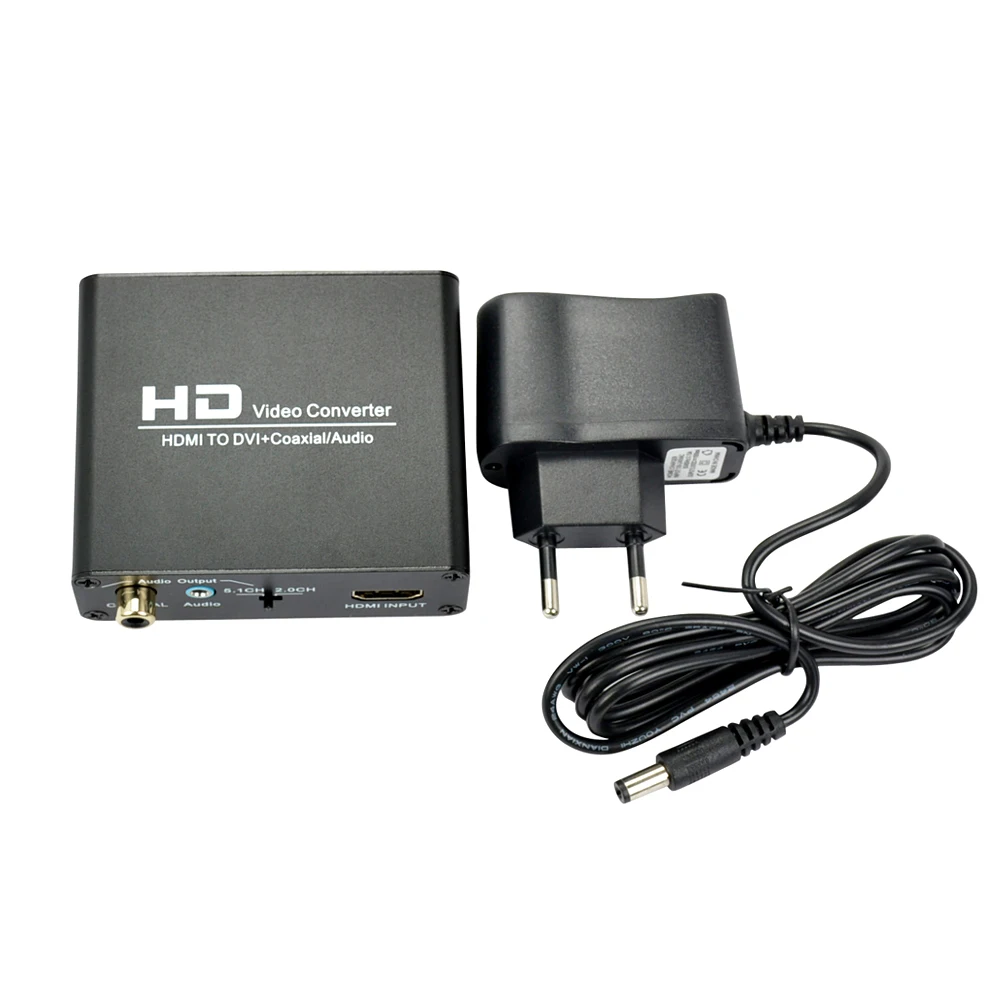 AIYIMA аудио адаптер Aeceiver HDMI к DVI HD видео конвертер Displayport конвертеры волокна