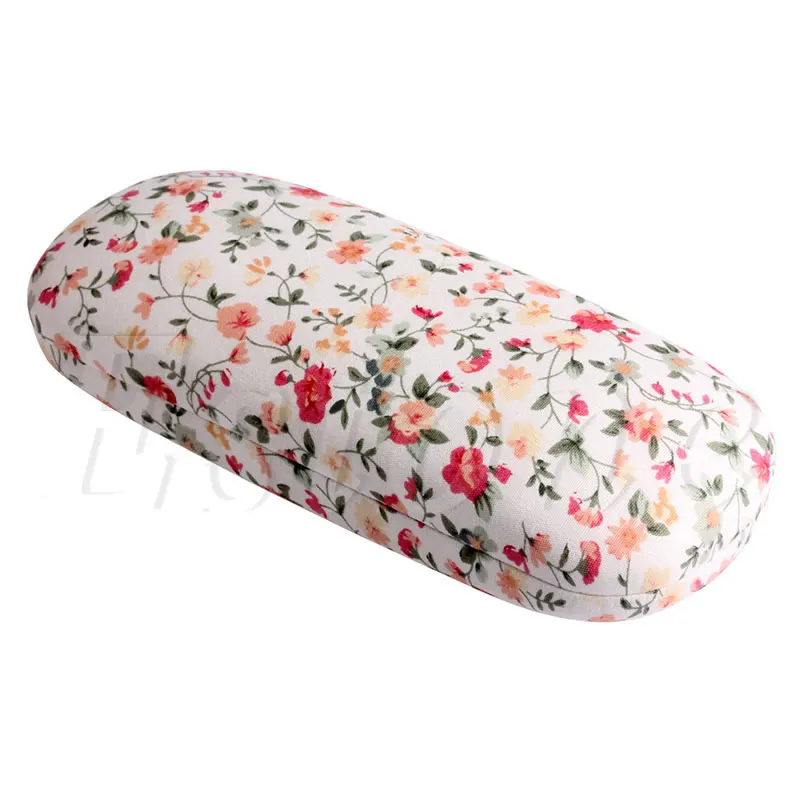 

New Floral Eyeglasses Spectacle Glasses Cases & Bags Sunglasses Hard Case Box Women Brand Designer Eyewear Protector Box