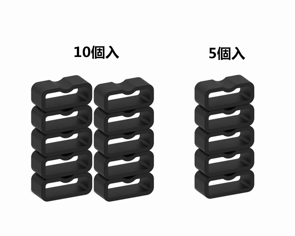 

XBERSTAR 10pcs Replacement Silicone Belt Safety buckle for Garmin Vivosmart HR Plus/+ Sports Smart Watchbands Strap Accessories