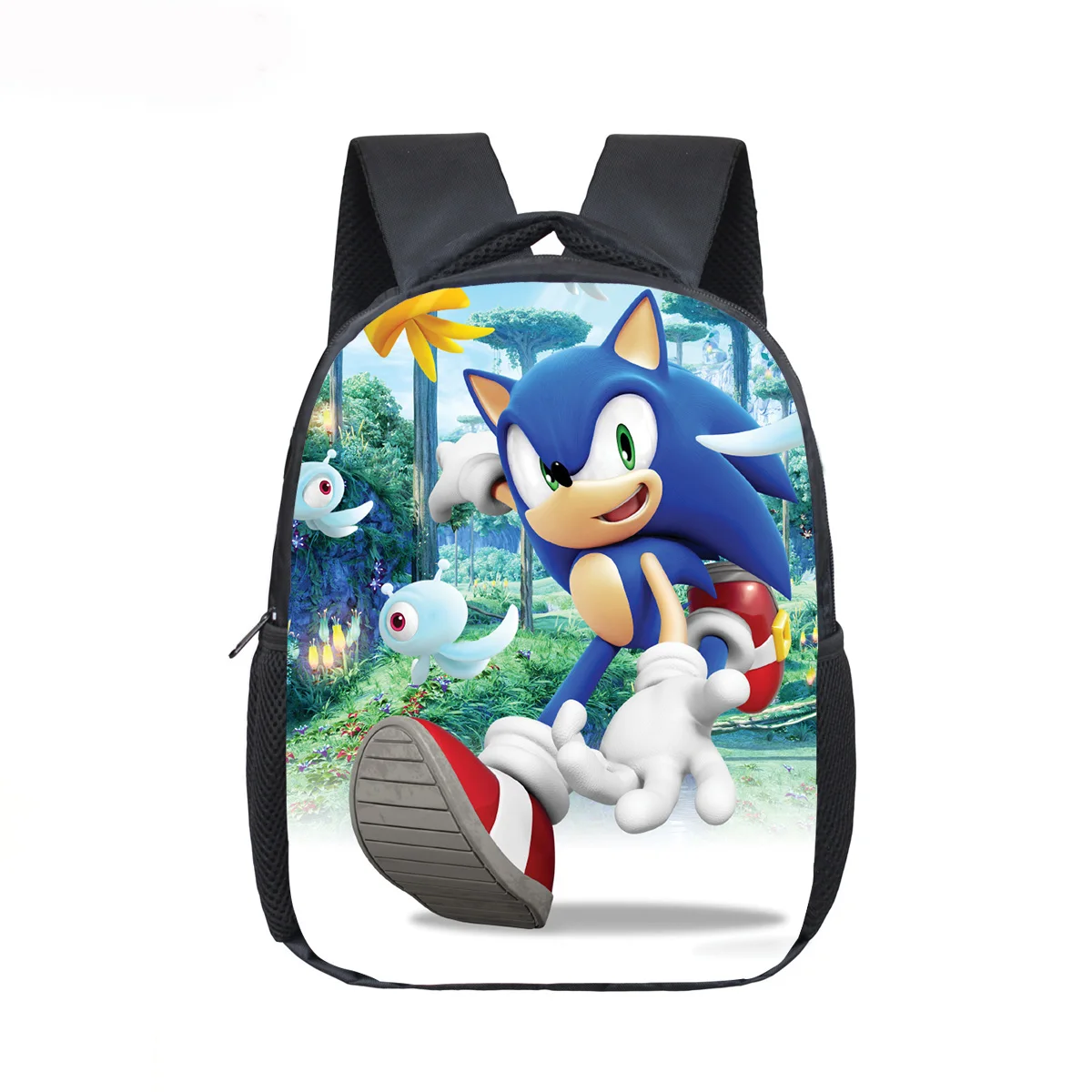 12 дюймов Марио Bros Соник детский сад Infantile маленький рюкзак для детей мультфильм школьные сумки детский подарок - Цвет: Sonic 8