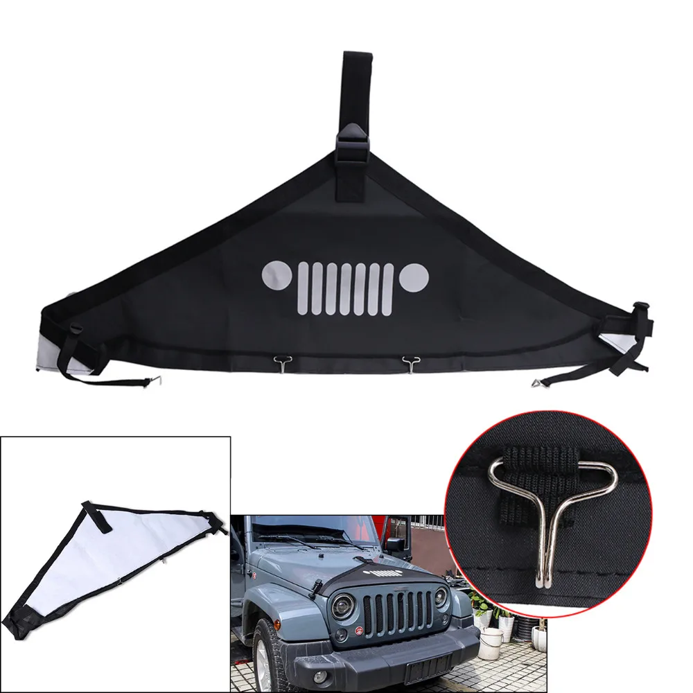 Car Hood Cover Front End Bra Protector V Hood Covers For Jeep Wrangler