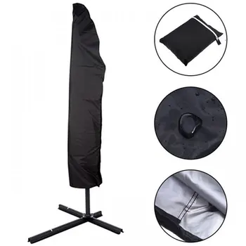 

Outdoor Waterproof Oxford Cloth Sunshade Umbrella Cover Garden Weatherproof Patio Cantilever Parasol Rain Cover Accessories