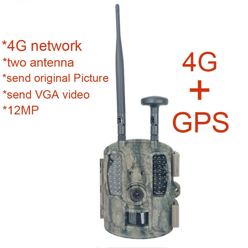BL480L P 4G Hunting Trail Cameras with GPS 4G LTE Wildlife Cameras 12MP