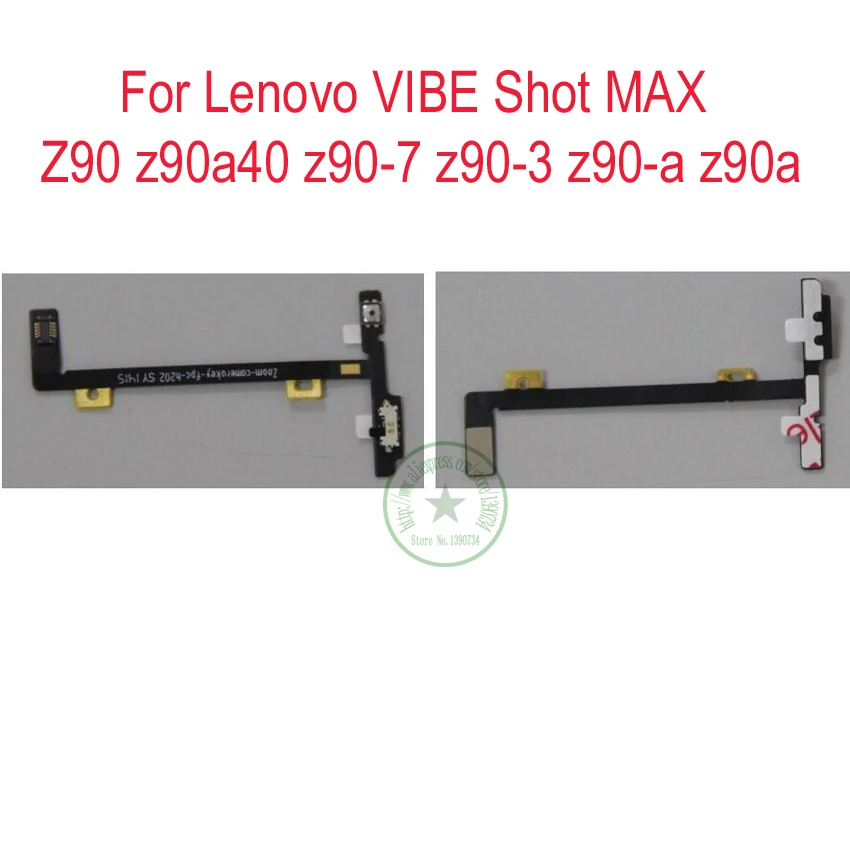 Верхняя кнопка для камеры гибкий кабель LENOVO vibe shot z90 z90a40 7 3 a z90a запасные части