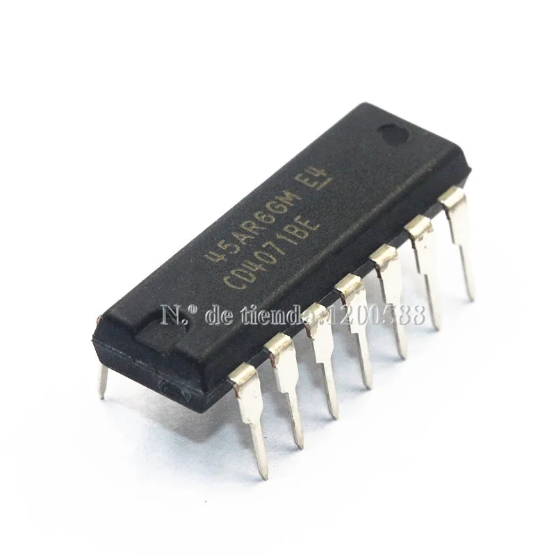 CD4071 CD4071B CD4071BE DIP-14 4071 HEF4071 10 шт./лот | Электронные компоненты и принадлежности