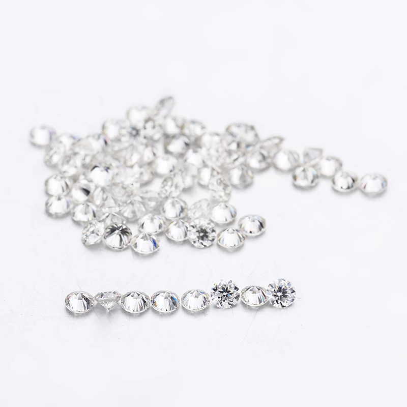 small size GH color 30pcs/pack 0.8mm round shape brilliant cut moissanites loose stone for jewelry making wholesale small size GH color 30pcs/pack 0.8mm round shape brilliant cut moissanites loose stone for jewelry making wholesale