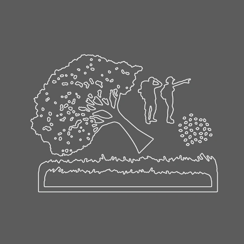 AZSG дерево трава птица путешественник резки штампы для DIY Изготовление скрапбукинга декоративные металлические высечки украшения