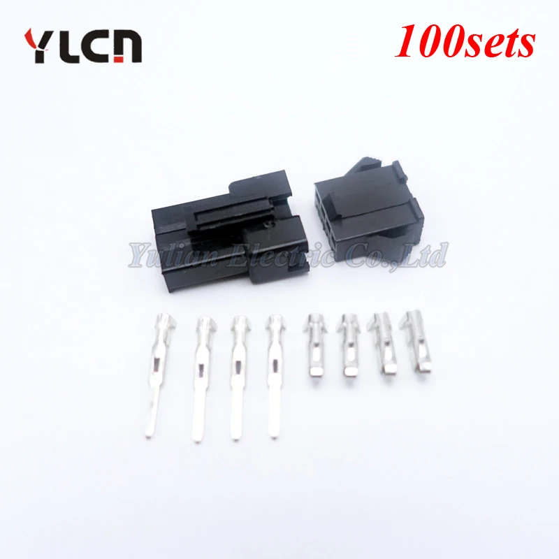 100sets High Quality Connector SM 2Pin Pitch 2.54MM Female and Male Housing + Terminals SM-2P SM-2R JST SM2.54 | Обустройство дома