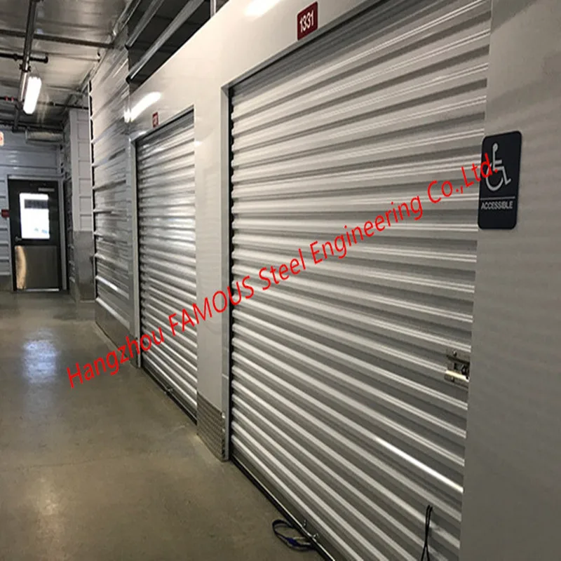 Гибкие Self-Storage промышленный для рулонов до двери предварительно собранные коммерческие прокатные решетки двери для продажи