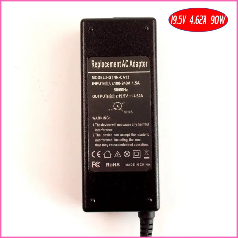 Cargador para Portátil HP 19.5V 4.62A 90W