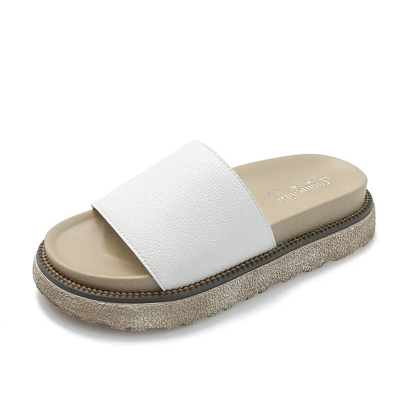 

Women Summer Flat Slippers Colored Cross Belt Casual Home Slippers Flip Flops Female Indoor Shoes Woman Sandals YY0042